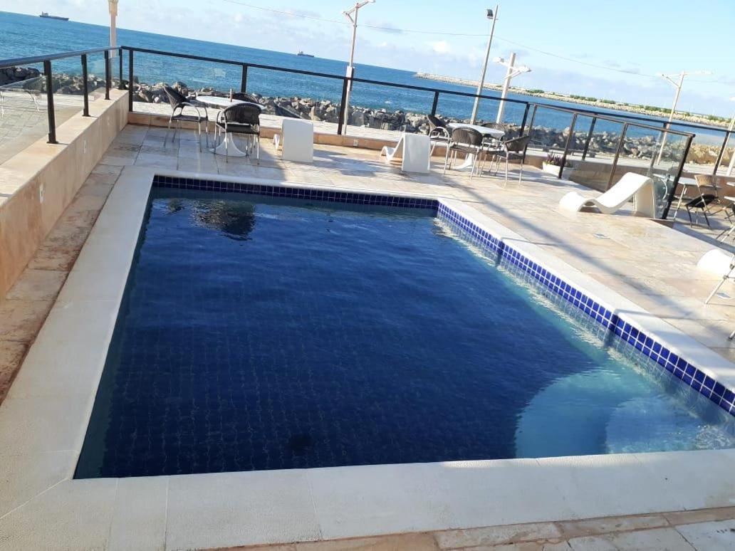 Apartament 804 Lindo Flat Mobiliado Com Vista Lateral Mar Na Praia De Iracema Fortaleza  Zewnętrze zdjęcie